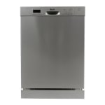 Avanti 24" Built In Dishwasher, Stainless Steel